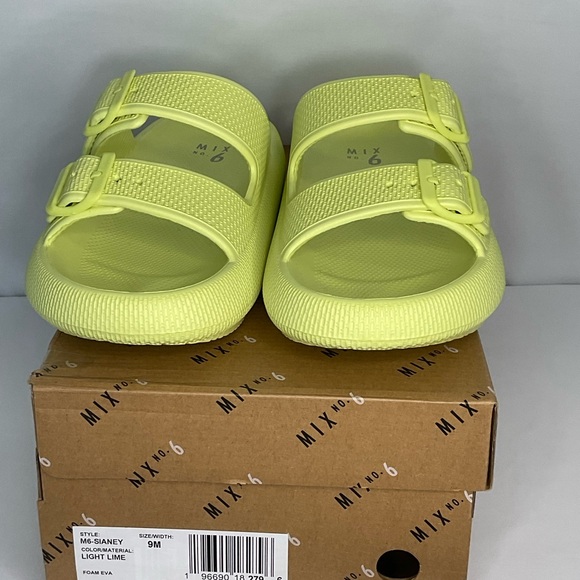 Mix No. 6 Light Lime M6-Sianey Shoes - Picture 6 of 9